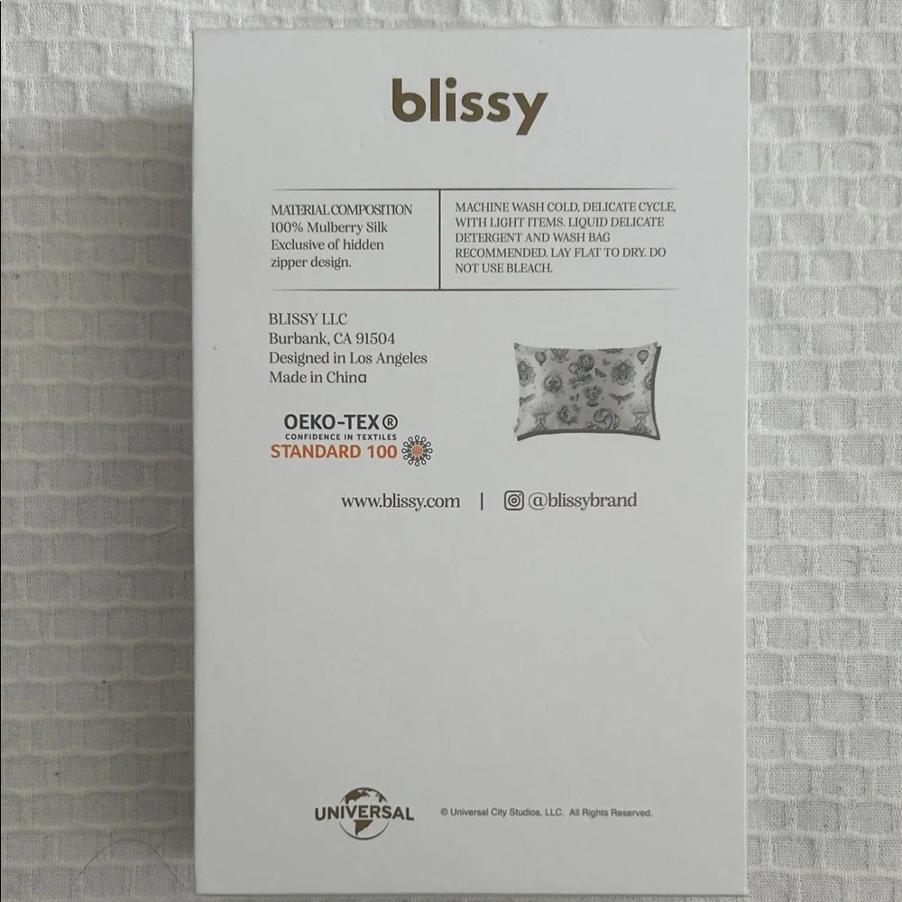 Bliss Green Silk Pillowcase - Picture 2 of 2